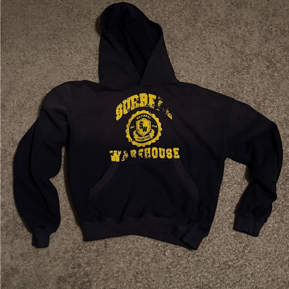 Surreal Warehouse Mens Hoodie Size Small